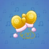 Snow Mittens #1591