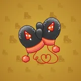 Snow Mittens #1608