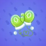 Snow Mittens #1612