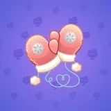 Snow Mittens #1668
