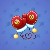 Snow Mittens #1702