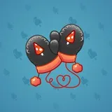 Snow Mittens #1713