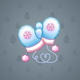 Snow Mittens #1718