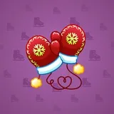 Snow Mittens #1727