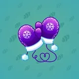 Snow Mittens #1817