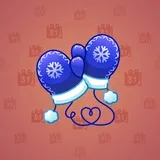 Snow Mittens #1830