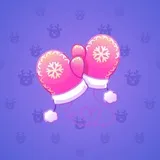 Snow Mittens #1835