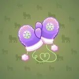 Snow Mittens #1877