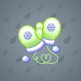 Snow Mittens #1880