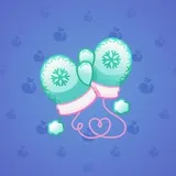 Snow Mittens #1890