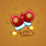 Snow Mittens #1899