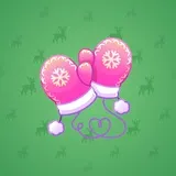Snow Mittens #1921