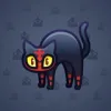 Scared Cat #1908