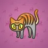 Scared Cat #5268