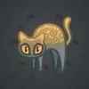 Scared Cat #7434