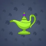 Genie Lamp #1047 Genie Lamp #1047