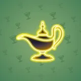 Genie Lamp #1076