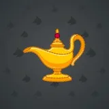 Genie Lamp #1236 Genie Lamp #1236
