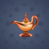 Genie Lamp #1296