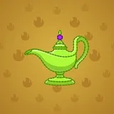 Genie Lamp #1297