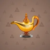 Genie Lamp #1328 Genie Lamp #1328