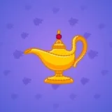 Genie Lamp #1350 Genie Lamp #1350
