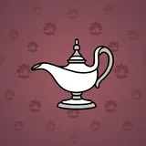 Genie Lamp #1370 Genie Lamp #1370