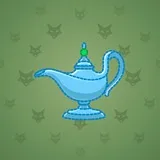 Genie Lamp #1396 Genie Lamp #1396