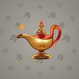 Genie Lamp #1420