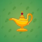 Genie Lamp #1454 Genie Lamp #1454