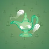 Genie Lamp #1486
