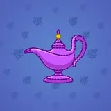 Genie Lamp #1535