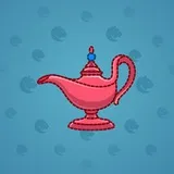 Genie Lamp #1565