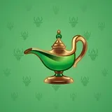 Genie Lamp #1586