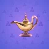 Genie Lamp #1587 Genie Lamp #1587