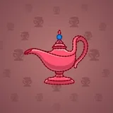 Genie Lamp #1595