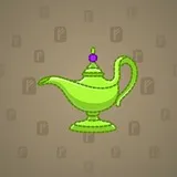 Genie Lamp #1599 Genie Lamp #1599