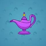 Genie Lamp #1665
