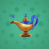 Genie Lamp #1704