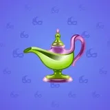 Genie Lamp #1742 Genie Lamp #1742
