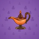 Genie Lamp #1756