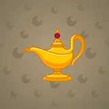 Genie Lamp #1874 Genie Lamp #1874