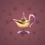 Genie Lamp #1887 Genie Lamp #1887