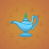 Genie Lamp #413