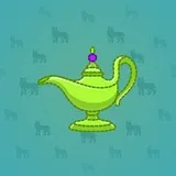 Genie Lamp #454