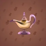 Genie Lamp #489