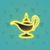 Genie Lamp #690