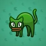 Scared Cat #10049 Scared Cat #10049