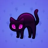 Scared Cat #10095 Scared Cat #10095