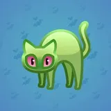Scared Cat #10138